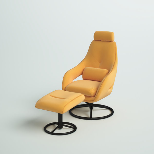 Mercury Row® Myler Upholstered Swivel Accent Chair & Reviews Wayfair